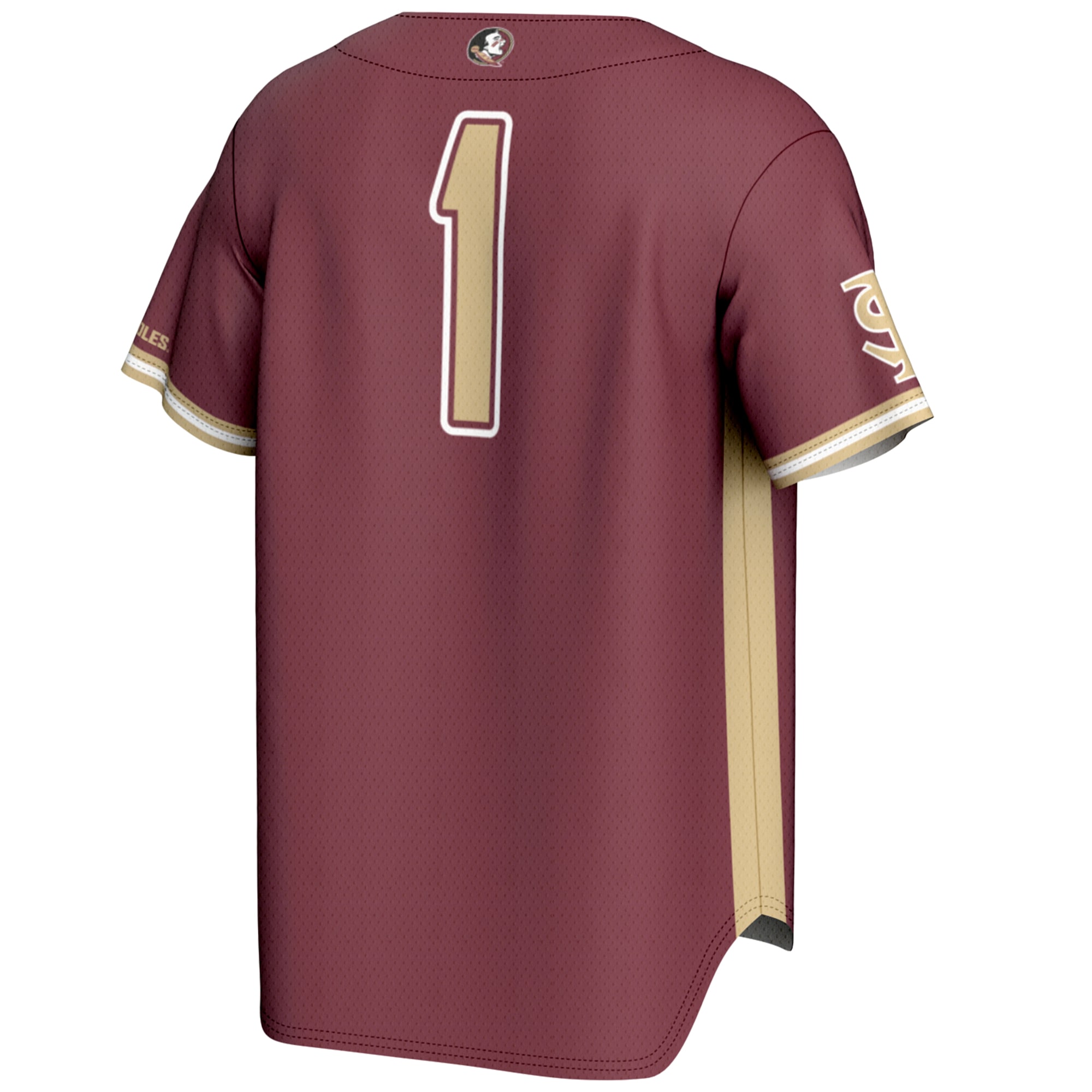 [NJP] Florida State Seminoles GameDay Greats Lightweight Baseball Jersey - Garnet