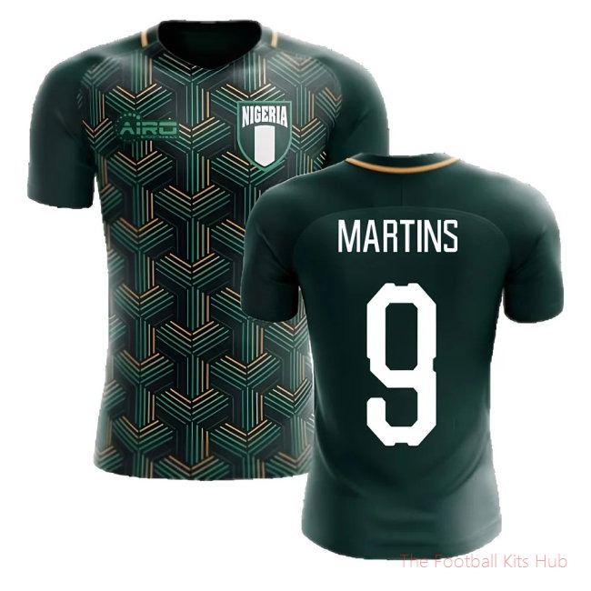 2025-2026 Nigeria Third Concept Football Shirt (Martins 9) - Kids