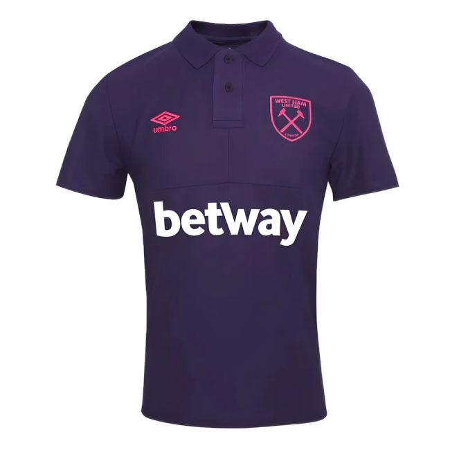 West Ham CVC Polo official style Shirt 2023-2024