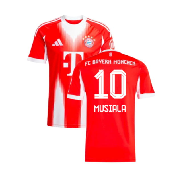 2025-2026 Bayern Home Shirt (Musiala 10) Quick Dry Antibacterial