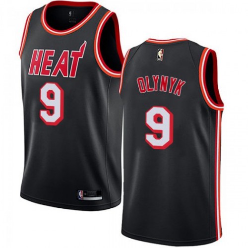 Nike Heat Black Miami Heat #9 Jersey - Affordable Premium Quality
