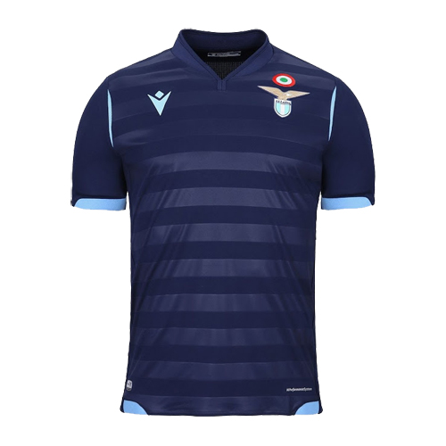 Moisture Wicking Lazio Third Navy 2019-20 Soccer Jersey Shirt
