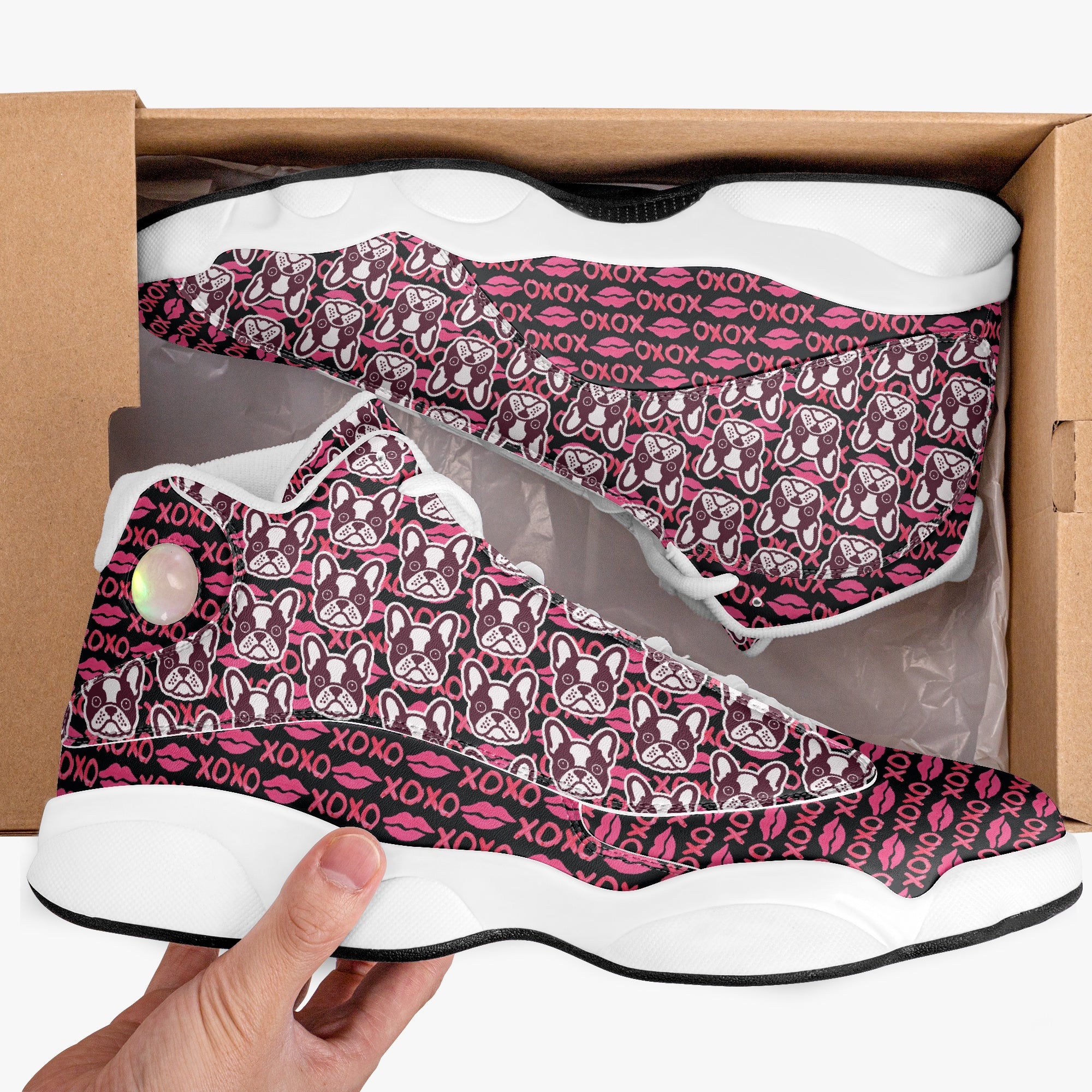 Monty - Dog Owner Basketball Sneakers Outdoor Style | Durable Build