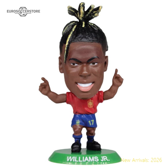 Soccerstarz Spain Williams For European Football Fans In Multiple Sizes