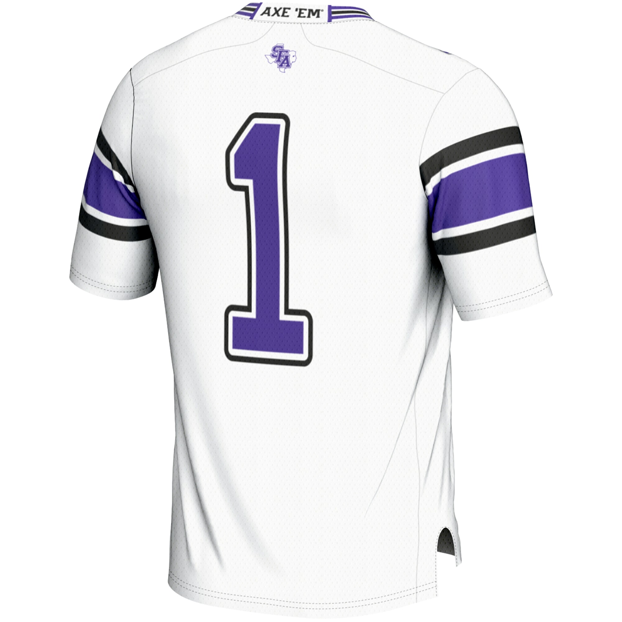 #1 Stephen F Austin Lumberjacks GameDay Greats Youth Endzone Football Jersey - White