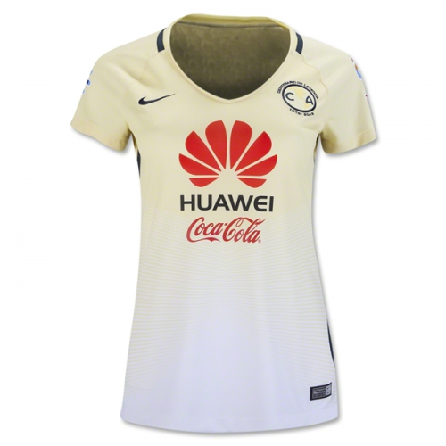 Premium Quality Women's Club America Home 201617 Soccer Jersey Shirt