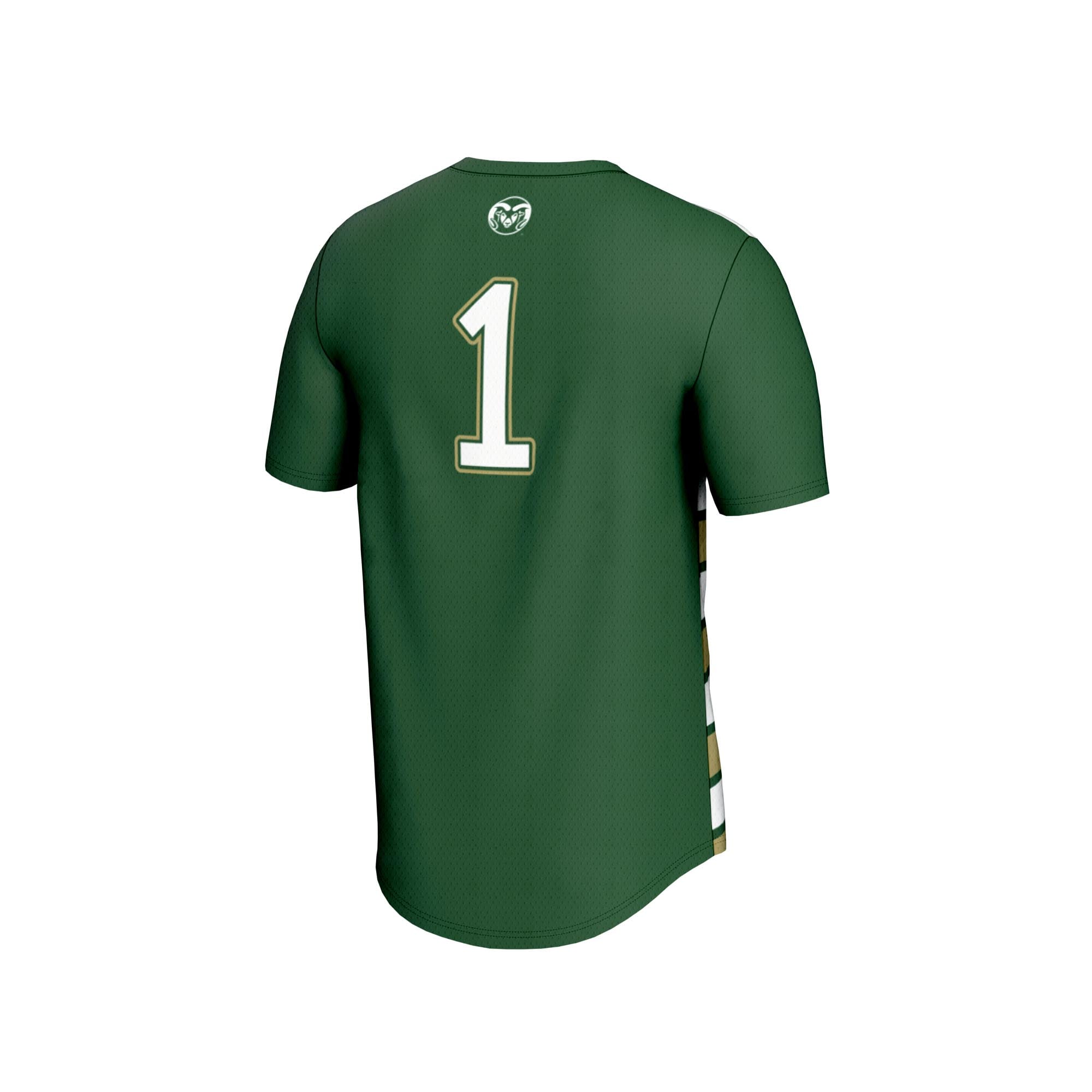 #1 Colorado State Rams GameDay Greats Unisex Lightweight Soccer Fashion Jersey - Green