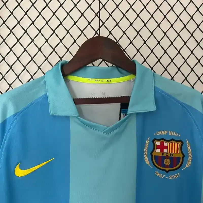 Cheap 2007-2008 Barcelona Jersey retro kit