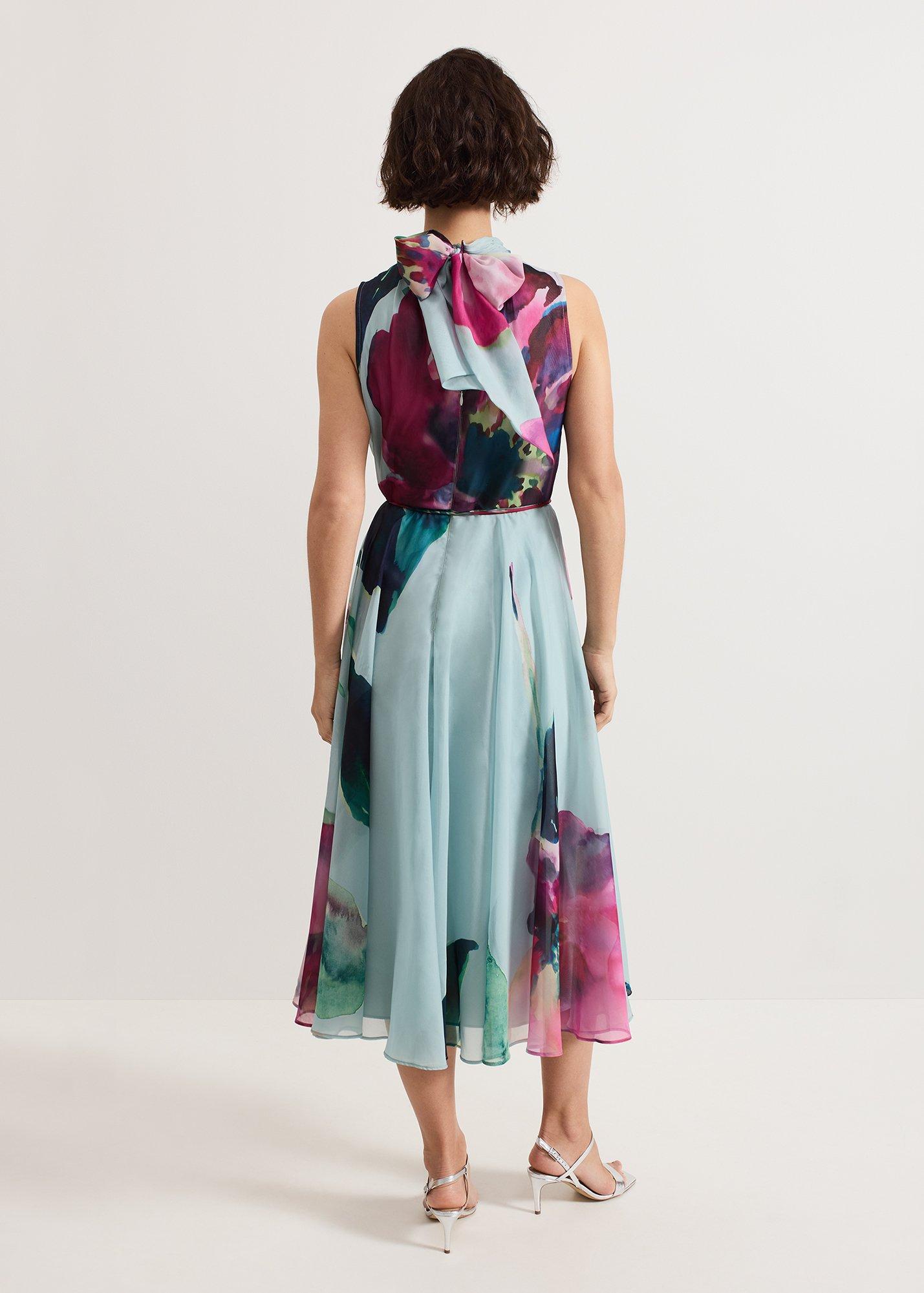 Tahnia Floral Sequin Dress