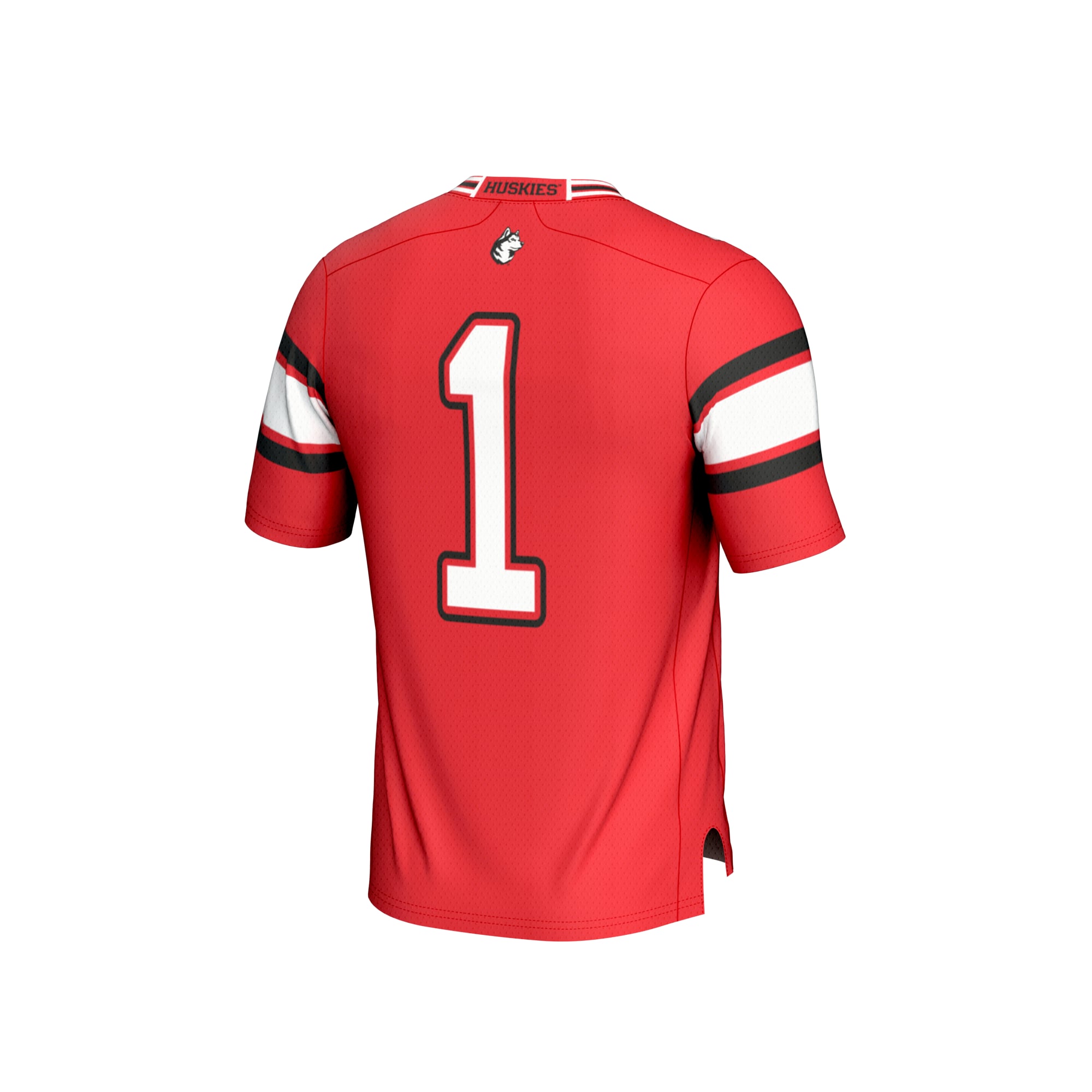 Unisex Red #1 Northeastern Huskies Lightweight Collegiate Football Fashion Jersey