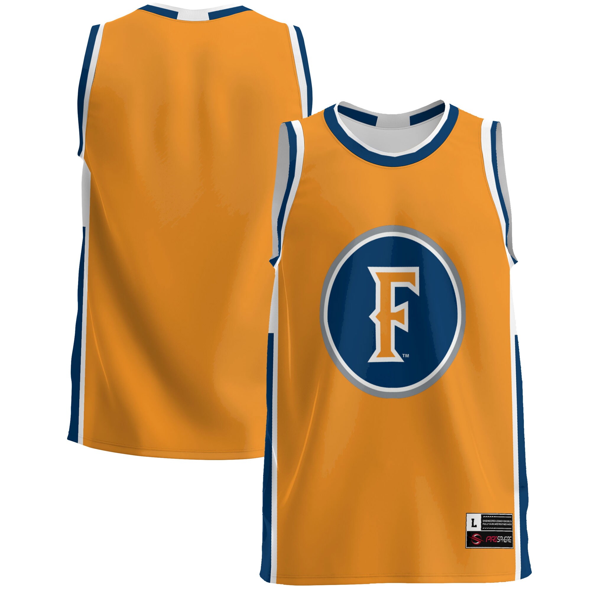 [NJP] Cal State Fullerton Titans GameDay Greats Lightweight Basketball Jersey - Navy