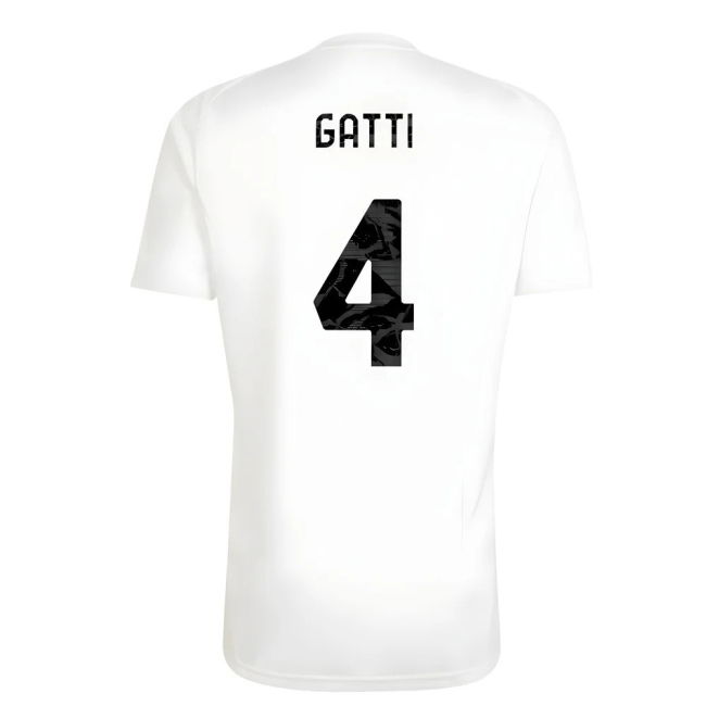 Superior Craftsmanship Juve Gatti #4 Modern Style Intense Football Kit