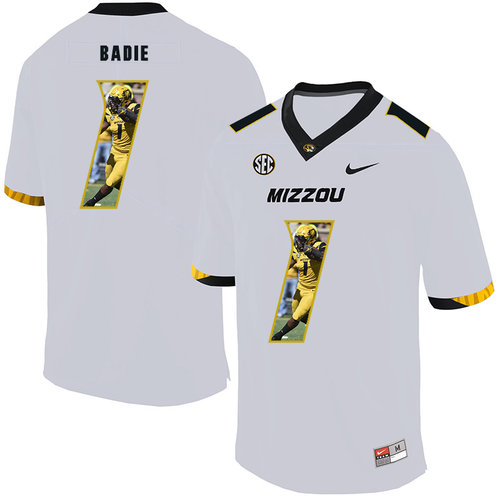 Men's None White 2024 performance Tyler Badie #1 high quality Jersey