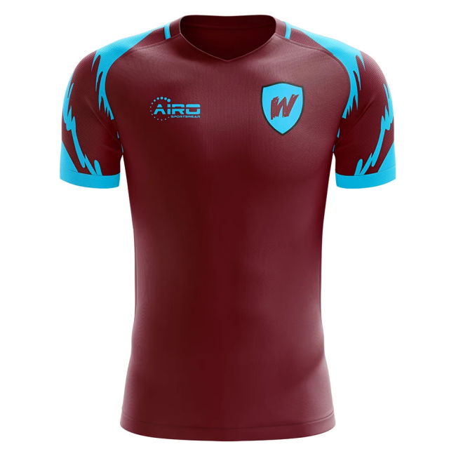 West Ham Genuine 2025-2026 West Ham Home Concept Football Shirt (Le...