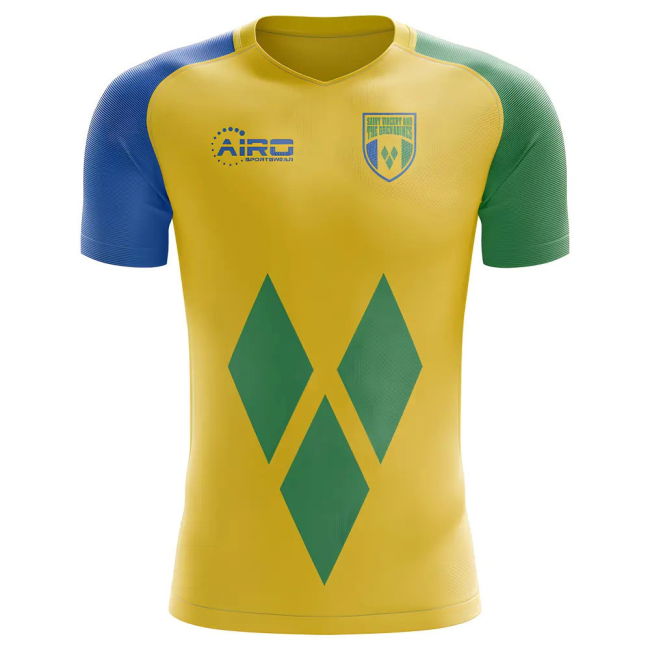 2025-2026 St Vincent and Grenadines Home Concept Football Shirt - Womens