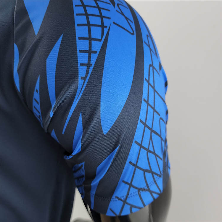 2022 Netherlands Royal Blue Soccer Polo Shirt - Official Replica 6175