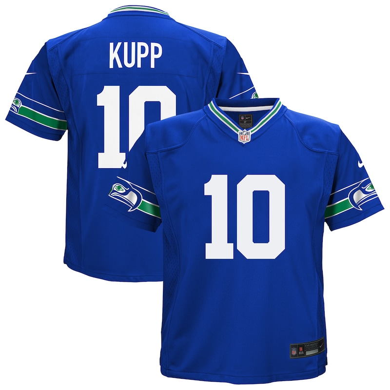 None Cooper Kupp Champion SEA Seahawks Authentic Jersey for NFL Fans