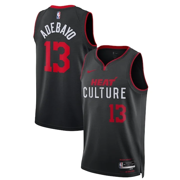 Premium-Quality Bam Adebayo MIA NBA Swingman Jersey - Licensed Product