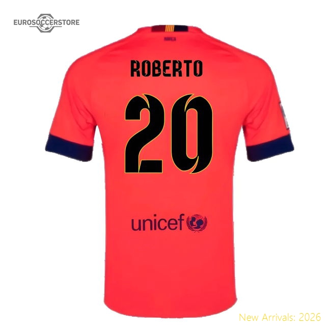 First-class Away Barcelona Roberto Jersey 2025-2026 Flexible