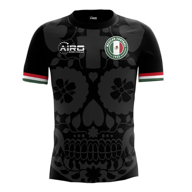 Original Replica Mexico Third Fan Jersey for Kids
