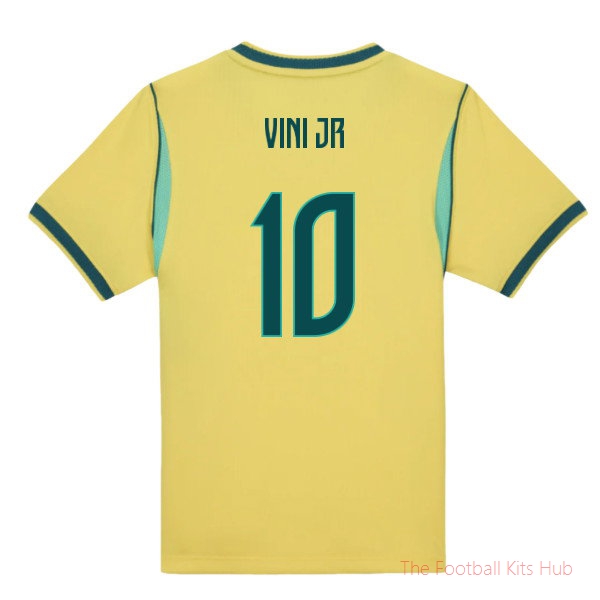 [JED] 2026/27 Brazil Home Little Boys Mini Kit (Vini JR 10)