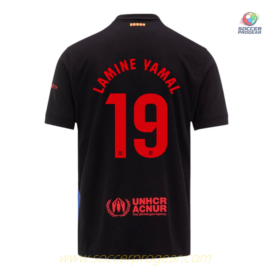 Barca 2024-2025 Season Away Kids Edition Soccer Football Shirt Lamine Yamal