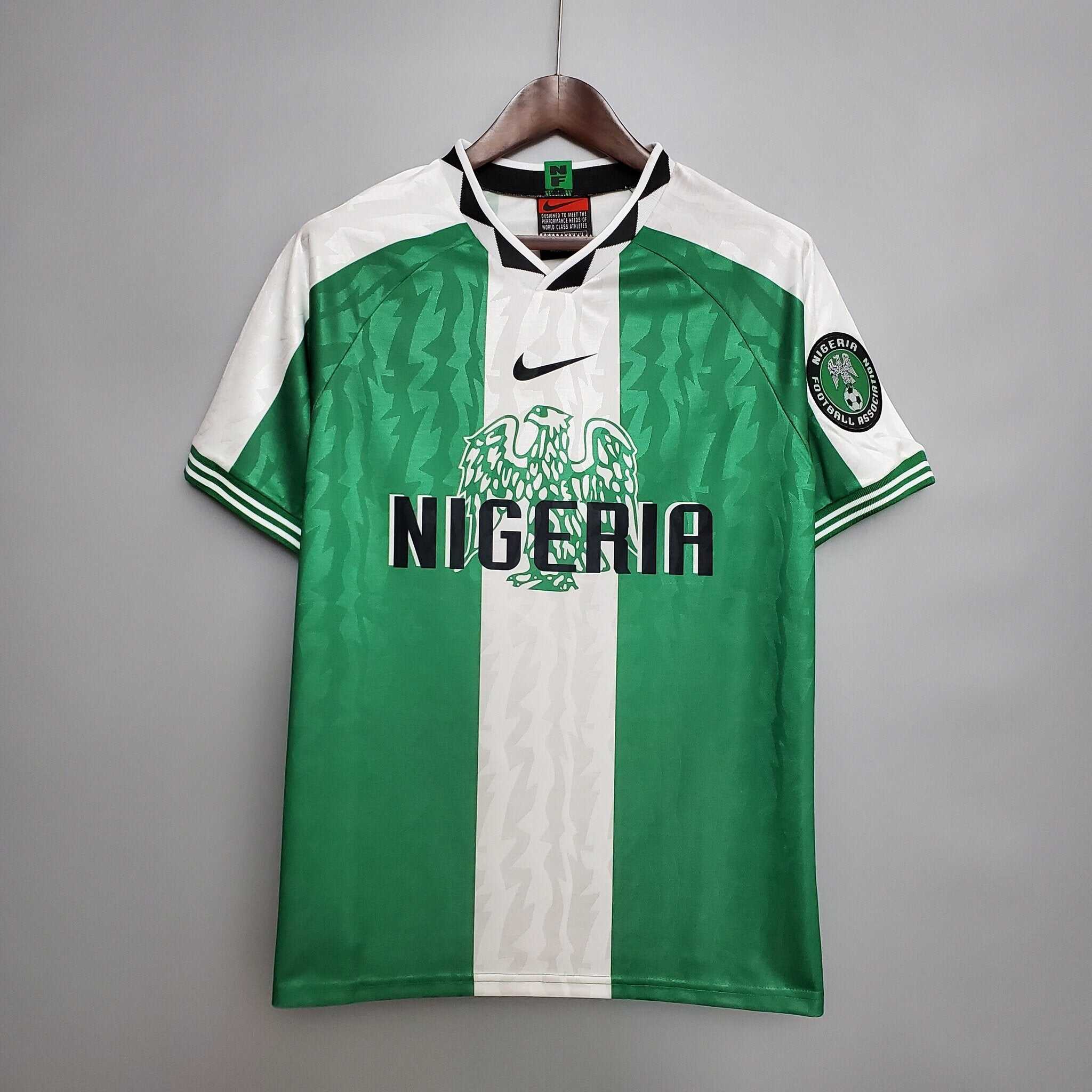 Cheap 1996 Nigeria Home retro kit