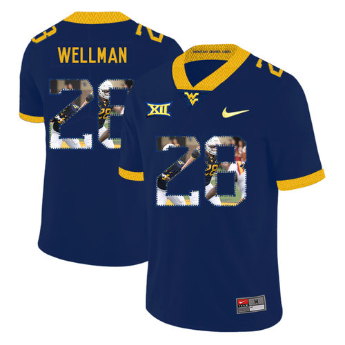 away jersey Men's None Elijah Wellman #28 Game 2024 Football Jersey