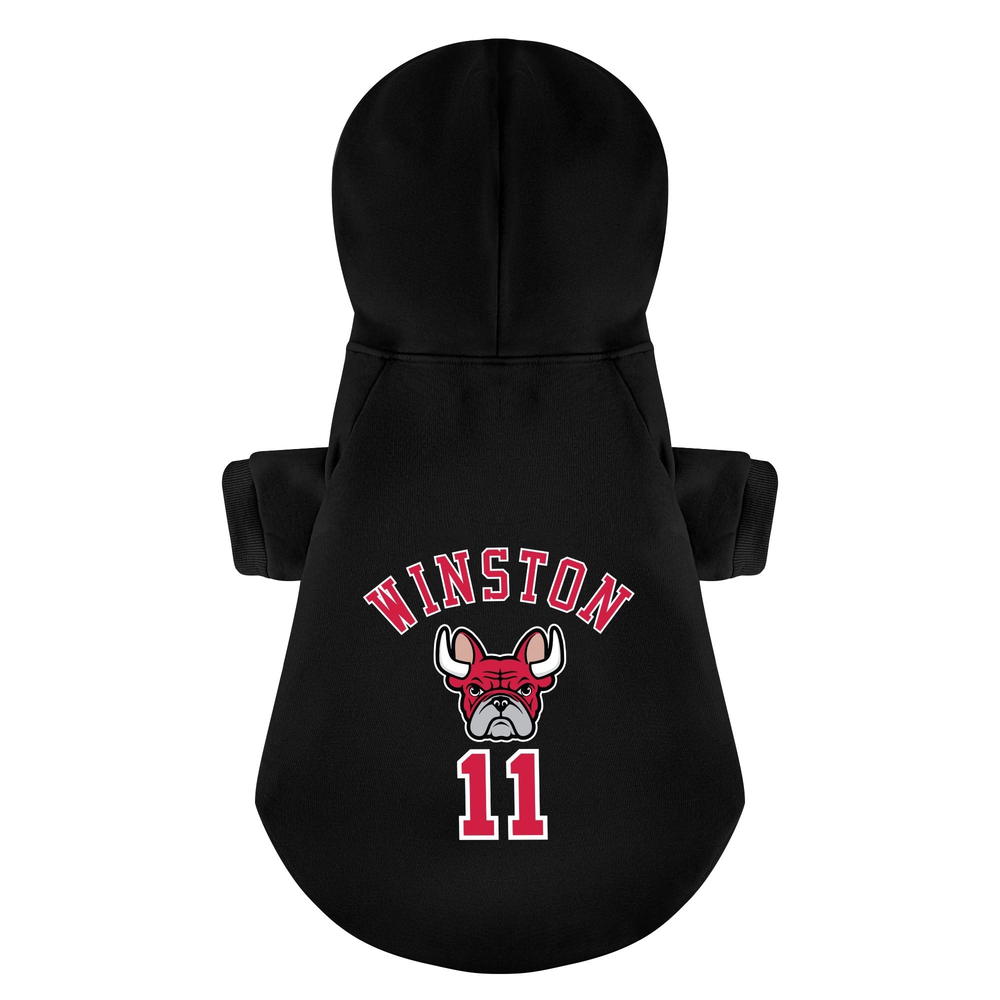 French Bulldog Personalized French Bulldog Hoodies With Custom Name And
