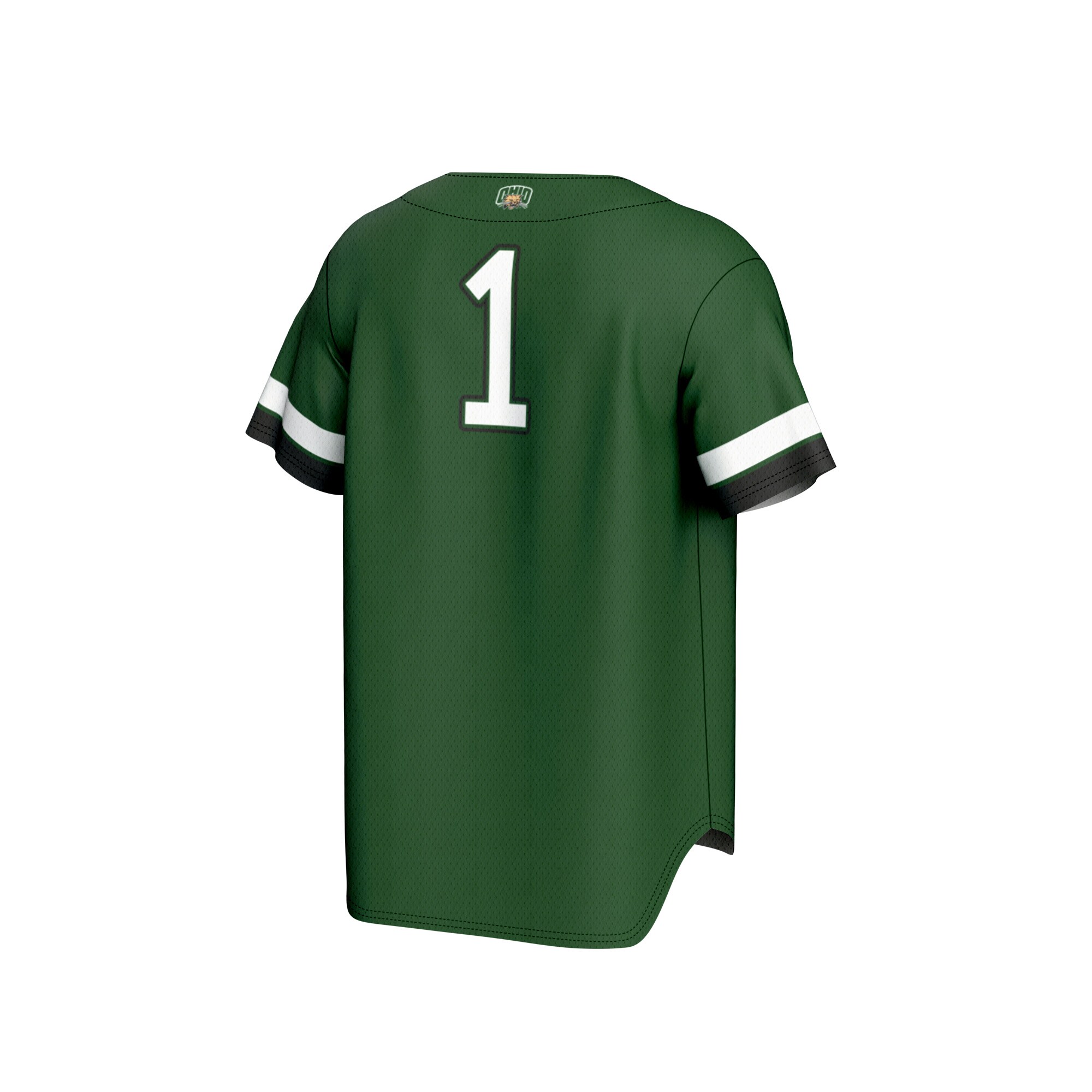 [NJP] Ohio Bobcats GameDay Greats Youth Lightweight Collegiate Baseball Fashion Jersey - Green