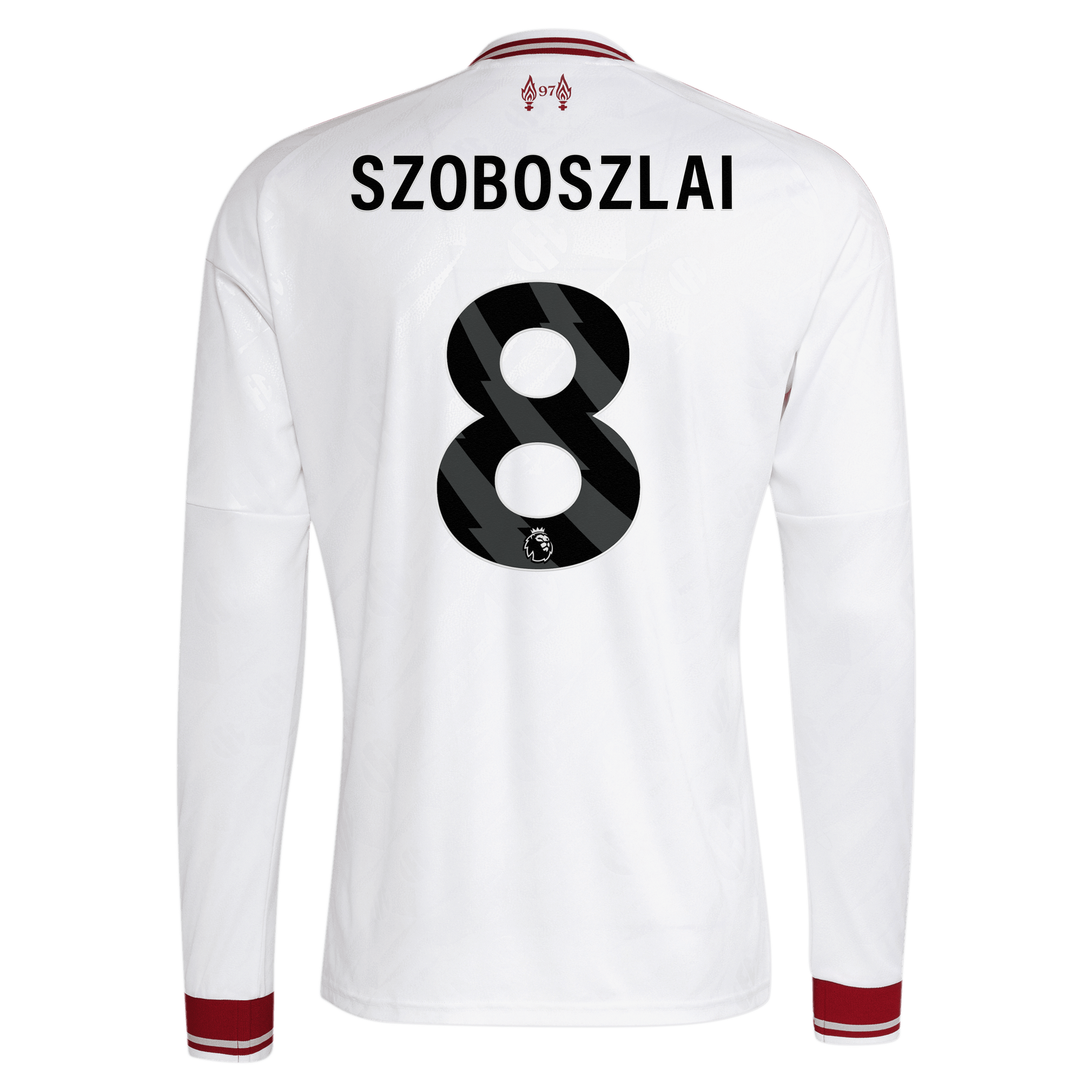 [SJH] Dominik Szoboszlai Liverpool 2026/27 Away Replica Long Sleeve Jersey - White