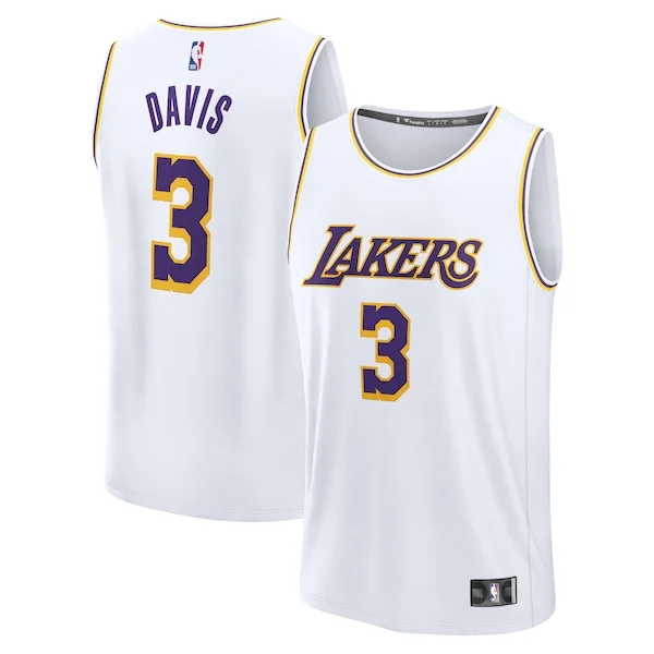 Anthony Davis LAL Replica Jersey - stylish official - White game-day