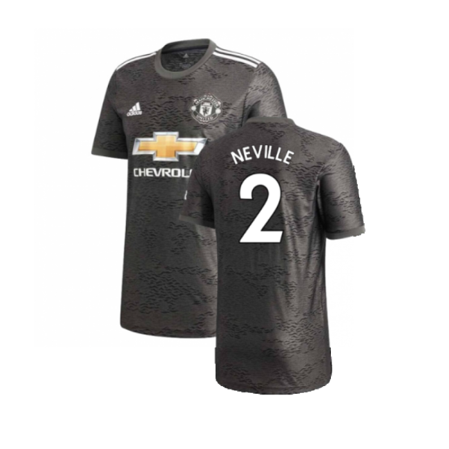 Manchester United 2020-21 Away Kit ((Excellent) L) (NEVILLE 2)