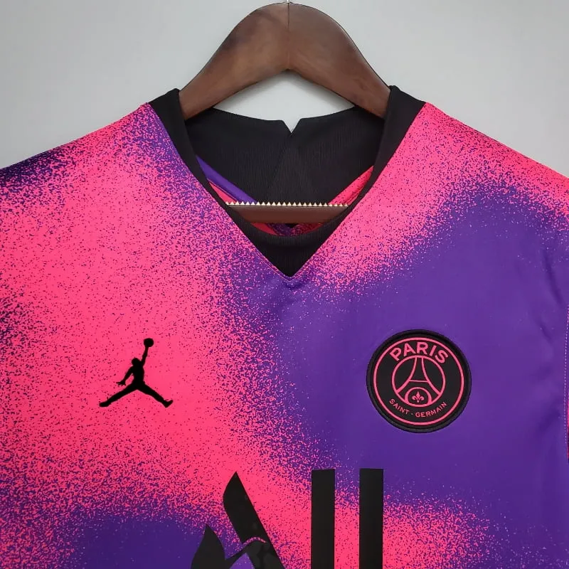 2020-2021 PSG Purple Fourth Jersey retro kit
