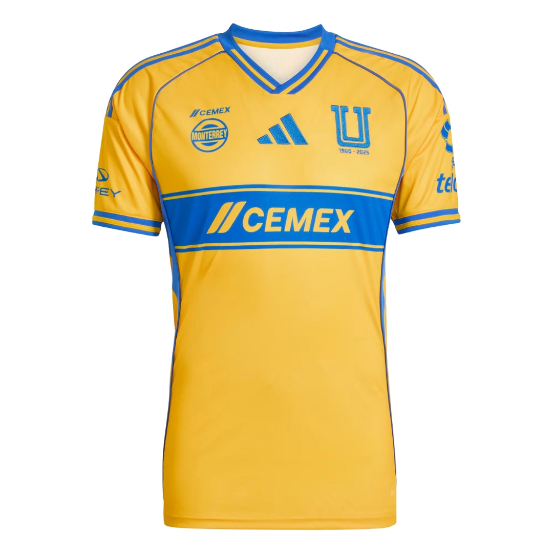 Tigres UANL UANL 2025-2026 UCL Home Jersey – Authentic Shirt
