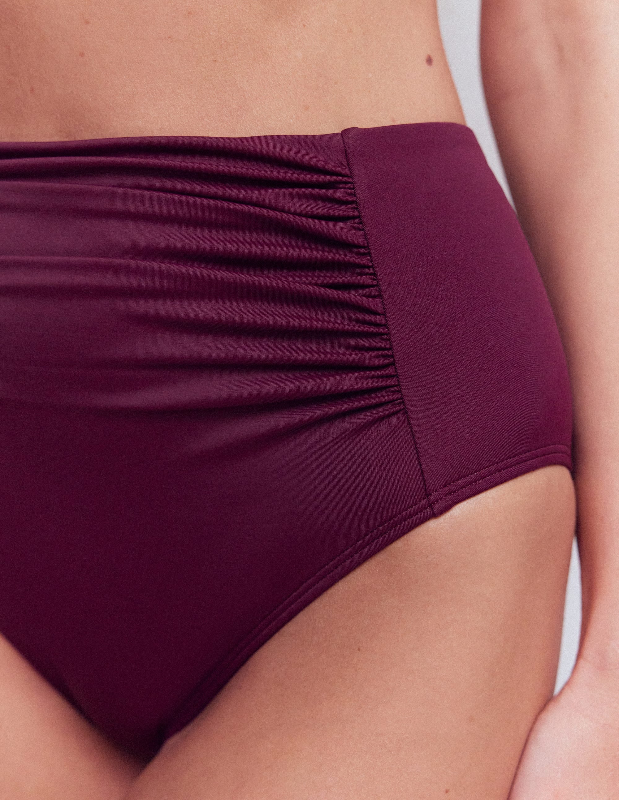 Kythira Ruched Bikini Bottoms