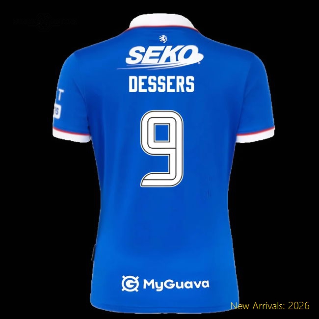 S Rangers Female 2025 Home Jersey Shirt Football Fan For Football Fans