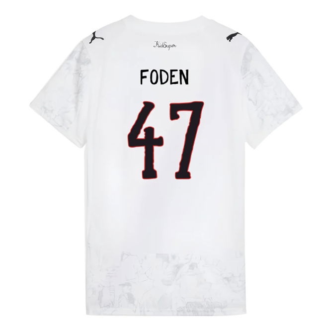 Budget-Friendly 2025-2026 MCI Vintage Jersey White - Adults Rare#463