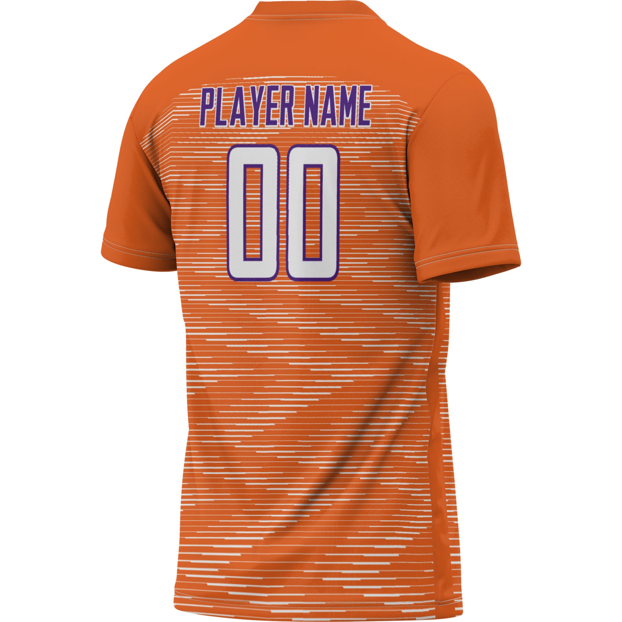 [NJP] Clemson Tigers GameDay Greats Youth Pick-A-Player NIL Lightweight Soccer Jersey - Orange
