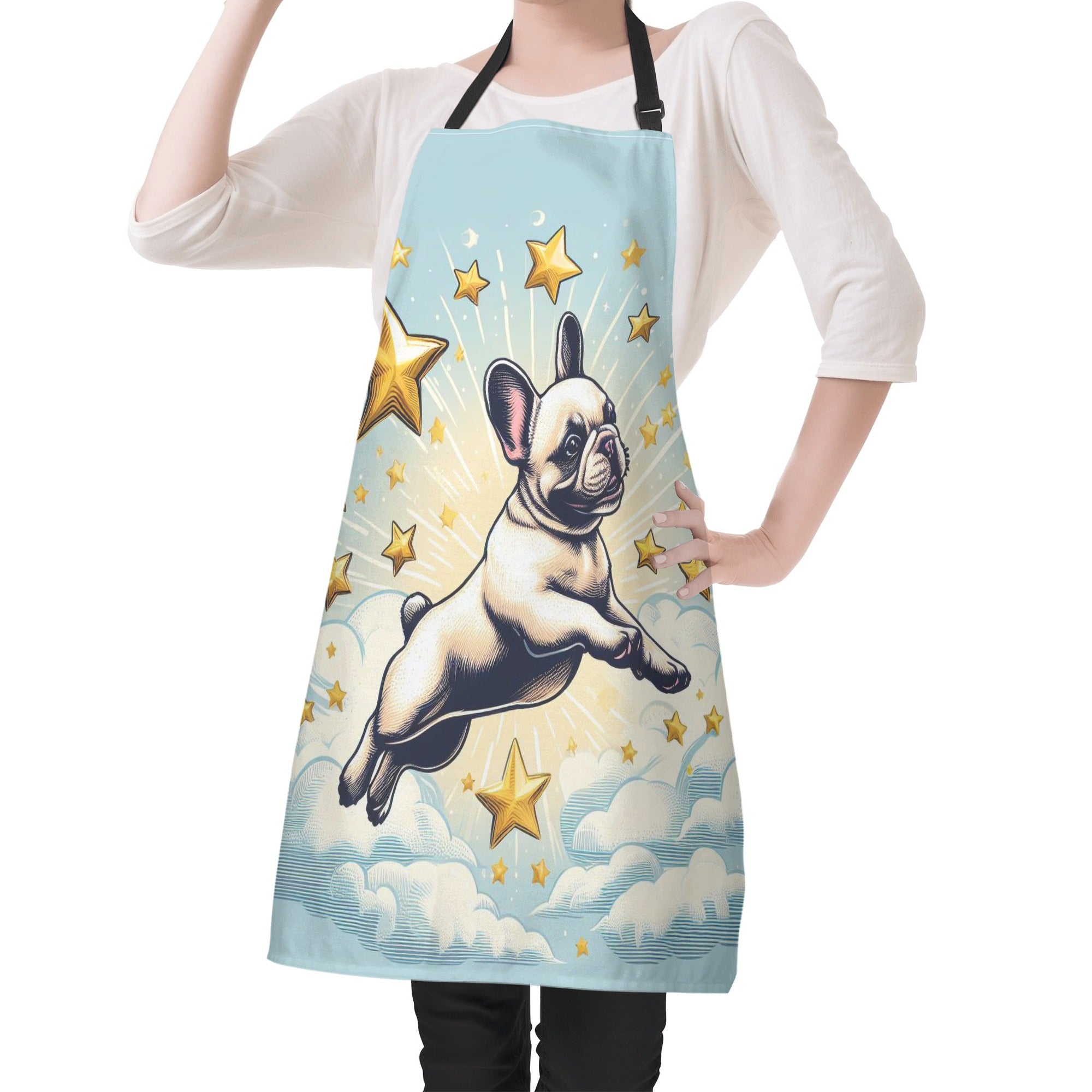 Frenchie-Fan Stylish Trendy Molly - Apron for Pet Enthusiasts