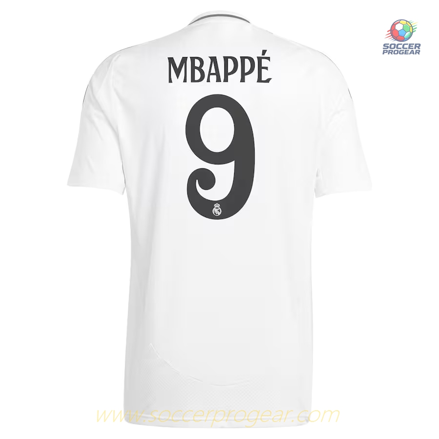 Real Madrid Home Youthren's Soccer Uniform Soccer Team Shirt 2024/25 Collection Mbappe