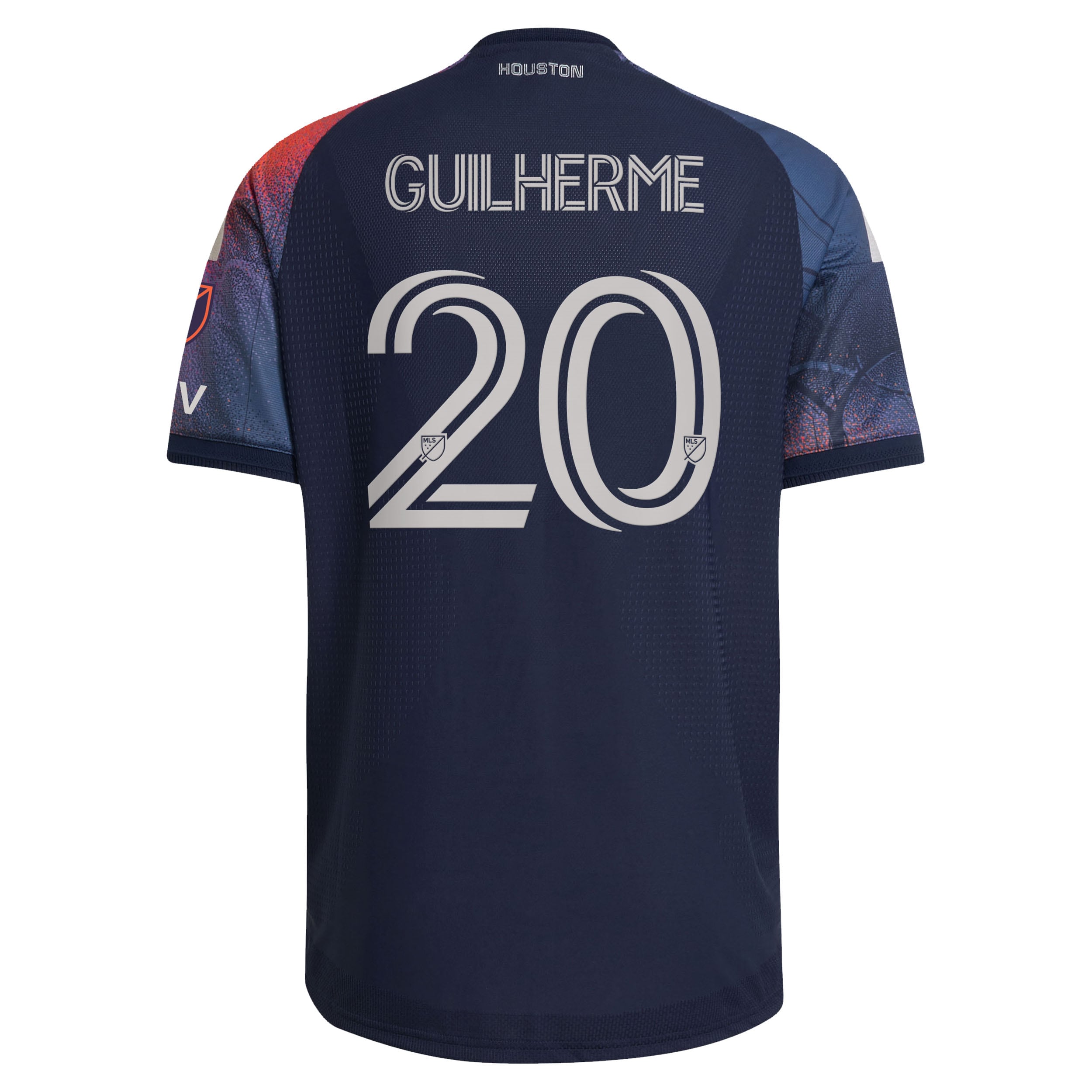 [LK] Guilherme Augusto Vieira dos Santos Houston Dynamo FC 2026 Mission Control On-Field Authentic Patch Jersey - Blue