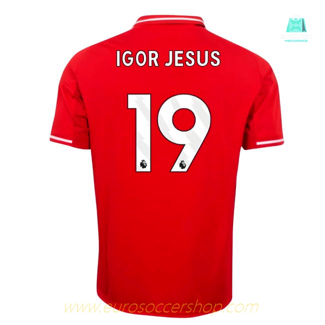 2025-2026 Nottingham Forest Home Shirt (Igor Jesus 19)