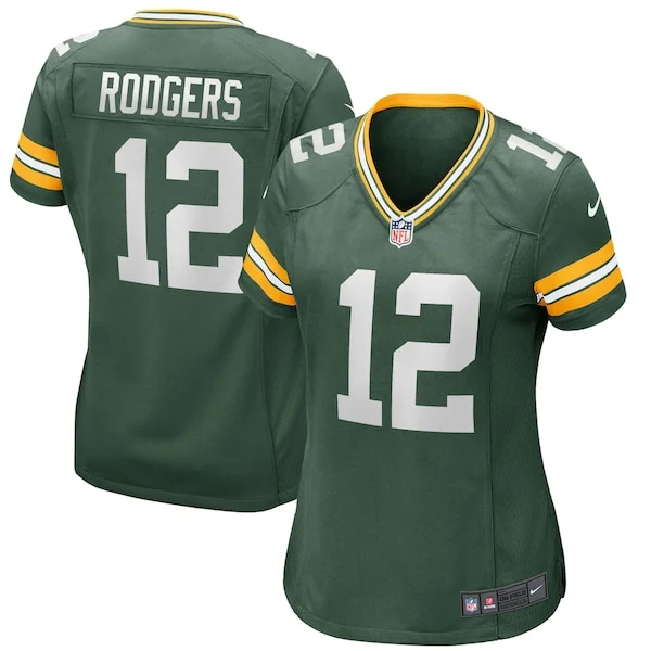 Performance Green Bay Packers  Jersey - Premium Green NFL Fan Jerse...