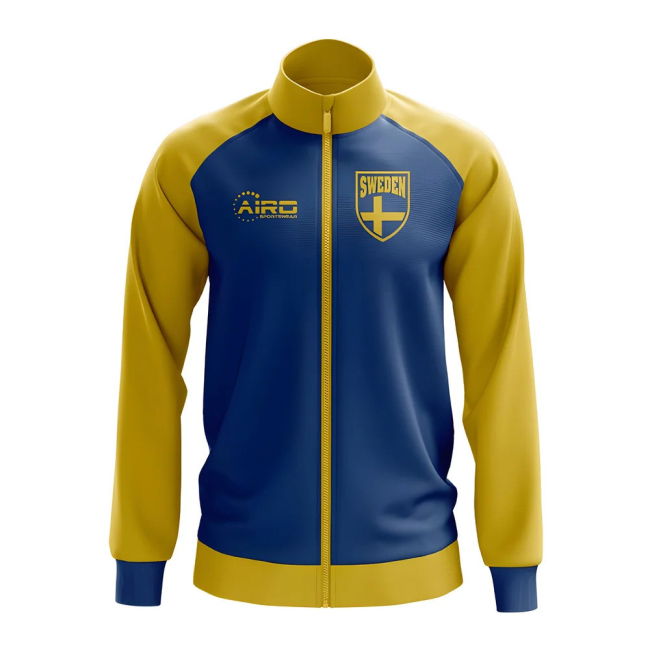 Soccer Sweden Concept Football Track Jacket (Sky) Team Professional