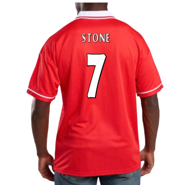 Luxury 1998-2000 Nottingham Forest Home Retro Shirt (stone 7)