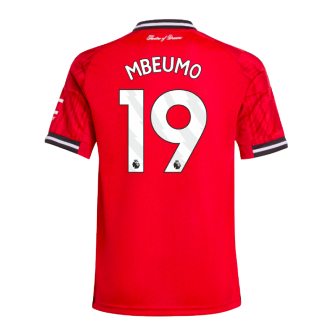 2025-2026 Man Utd Home Top (Kids) (Mbeumo 19)
