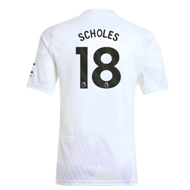 2025-2026 Man Utd Away Jersey (Kids) (Scholes 18)