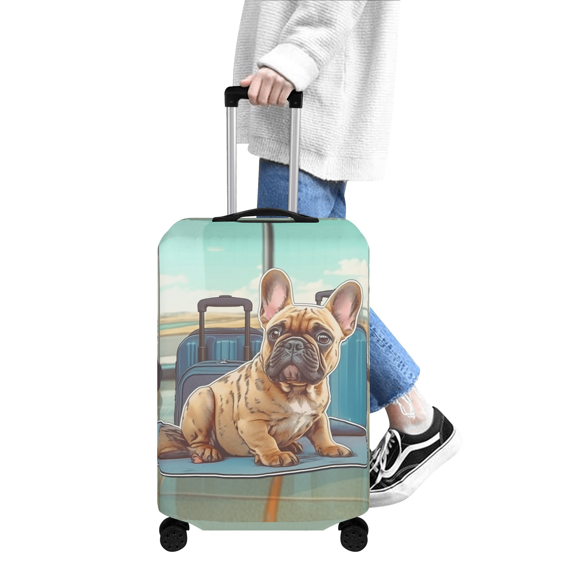 Durable Stylish Cozy Roxy - Luggage Cover for Pet Enthusiasts Durable