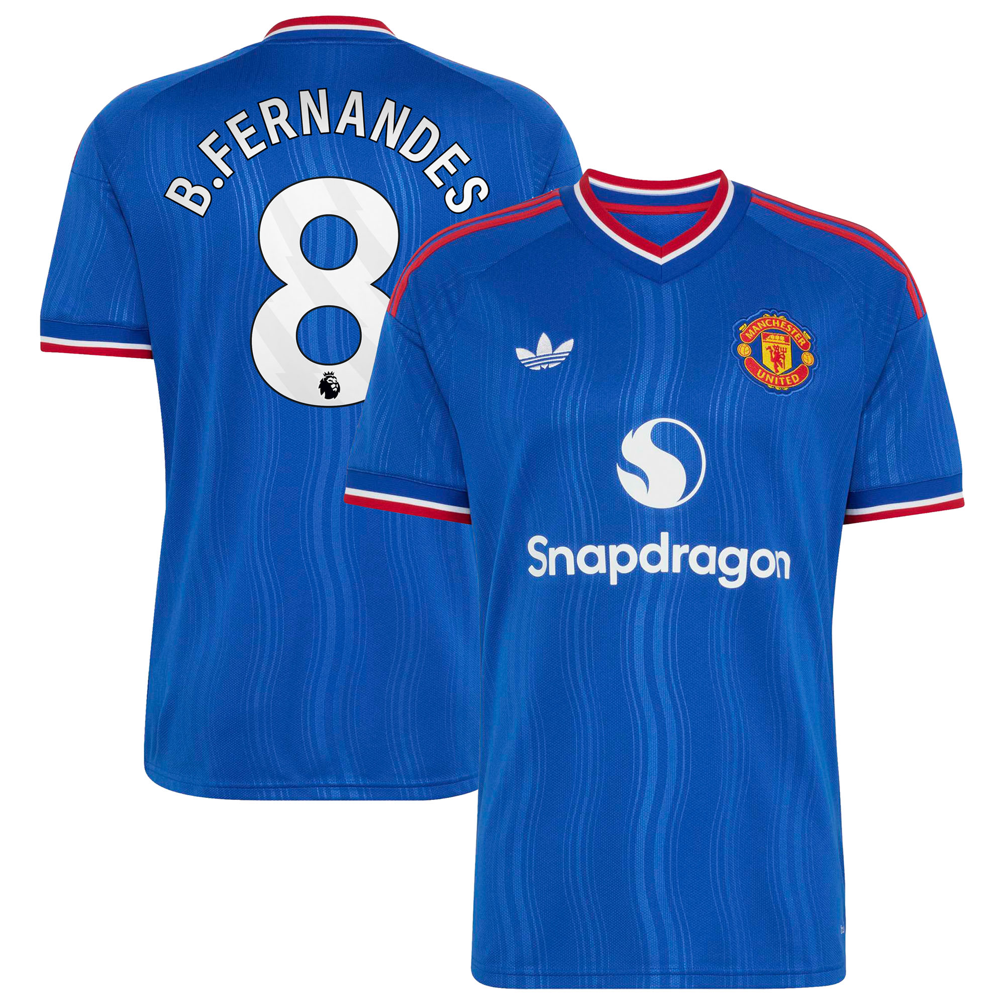 [SJH] Bruno Fernandes Manchester United 2026/27 Away Replica Jersey - Royal